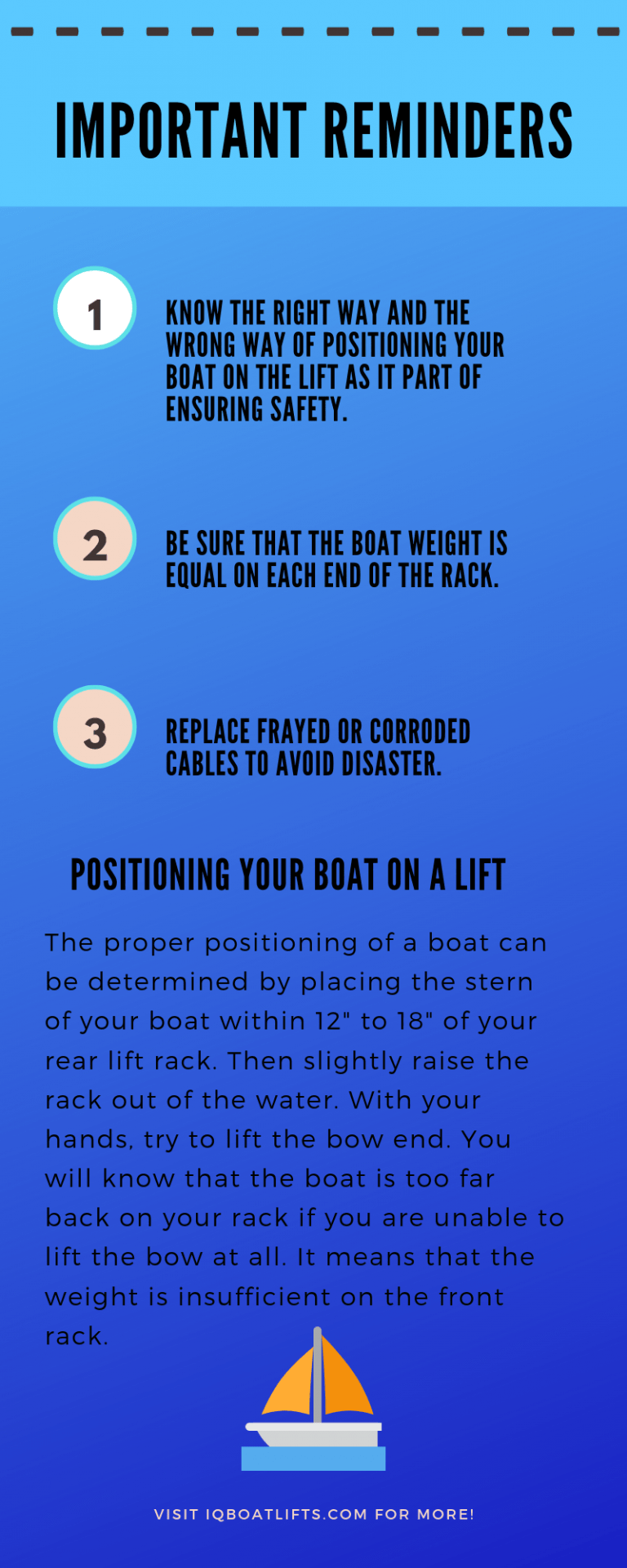 Safety Tips The Proper Way To Operate A Boat Lift
