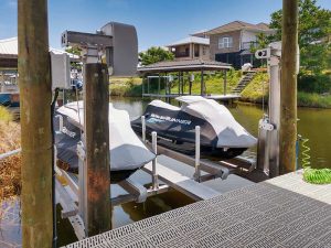dock and decks 4 4500 dual pwc waverunner lum