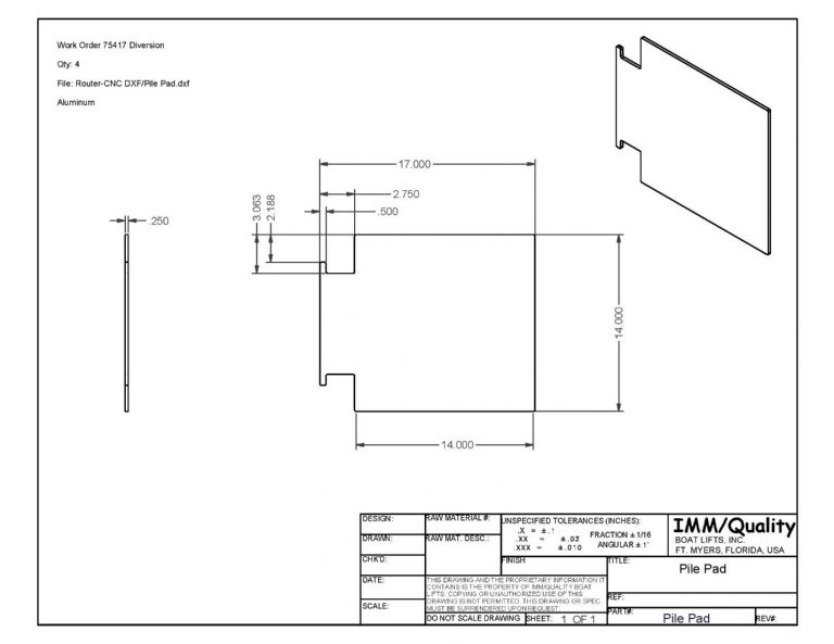 New Carbon Fiber Technologies IMM Quality Boat Lifts