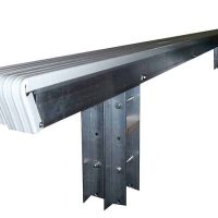 Close up of aluminum bunks that are used to construct IMM Quality Boat Lifts