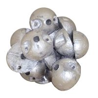 12 grey split ball weight accessories for boat lifts