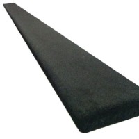 Large black wood bunk for custom boat lift designs