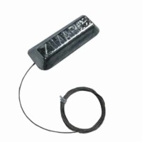 Zinc Sacrificial Anode Closeup of small zinc sacrificial anode to protect your boat lift system from electrolysis